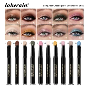 Waterproof Metallic Eyeshadow Liner Stick