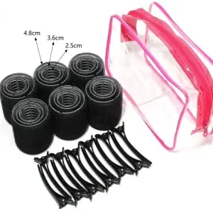 Heatless Hair Rollers Curling Set