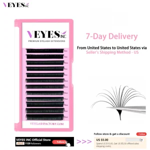 Natural Volume Eyelash Extension Lashes