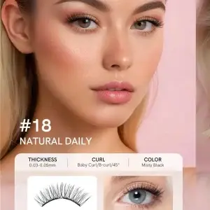 Magnetic Fairy False Eyelashes Kit