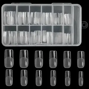 120PCS Clear Gel Nail Tips