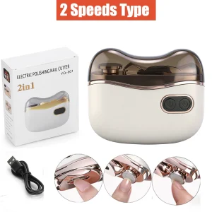 Automatic Electric Nail Clipper Grinder