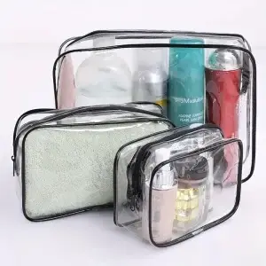 Transparent Waterproof Makeup Travel Bag