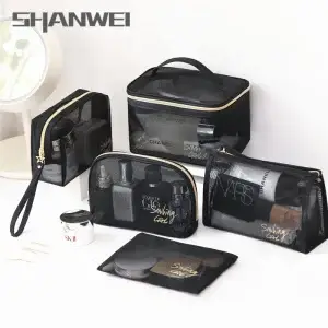 Large Capacity Mesh Makeup Bag